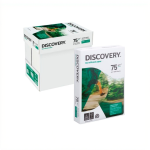 Caixa 5 Resmas Papel A4 Discovery 75g/m² – 2500 Folhas
